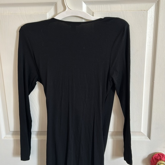 Banana Republic Black Wrap Dress - Picture 4 of 4